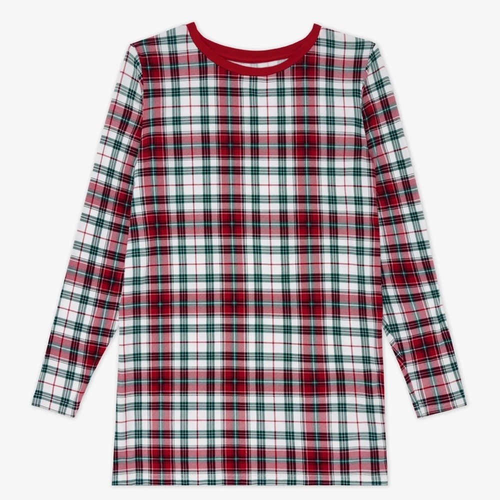 Little Sleepies Red Plaid Shirt NIB XL Men's